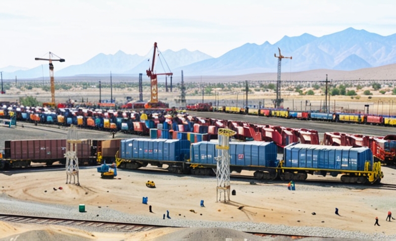 груз на границе с Китаем